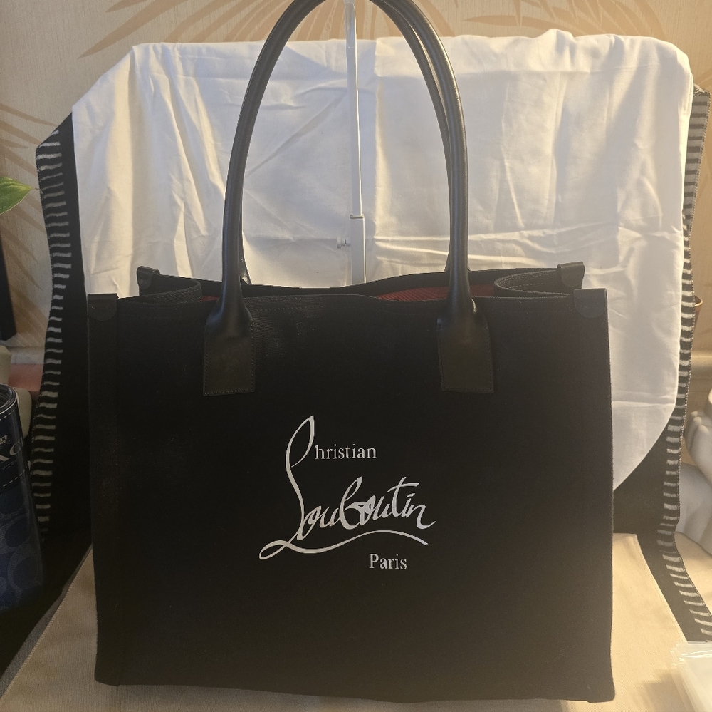 Christian Louboutin Canvas Tote Bag